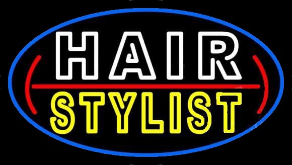 Hair Stylist Neon Sign